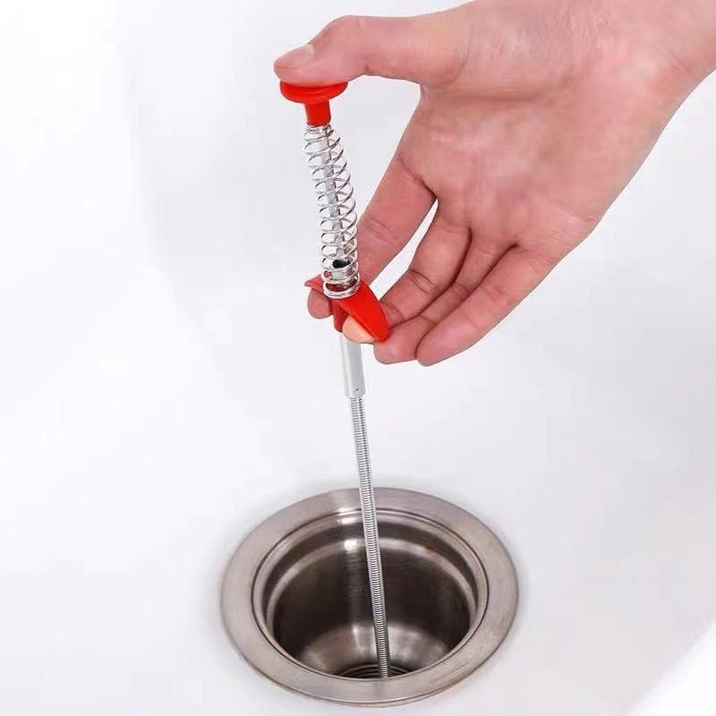 Desentupidor De Pias Ralos Lavabos limpeza profunda 56,5CM  SZ-163
