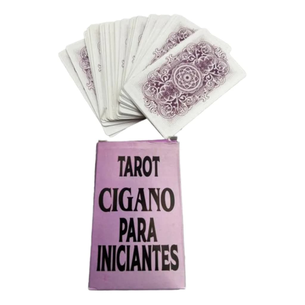 Tarot Cigano Iniciantes Energia Mistica Espiritual Baralho