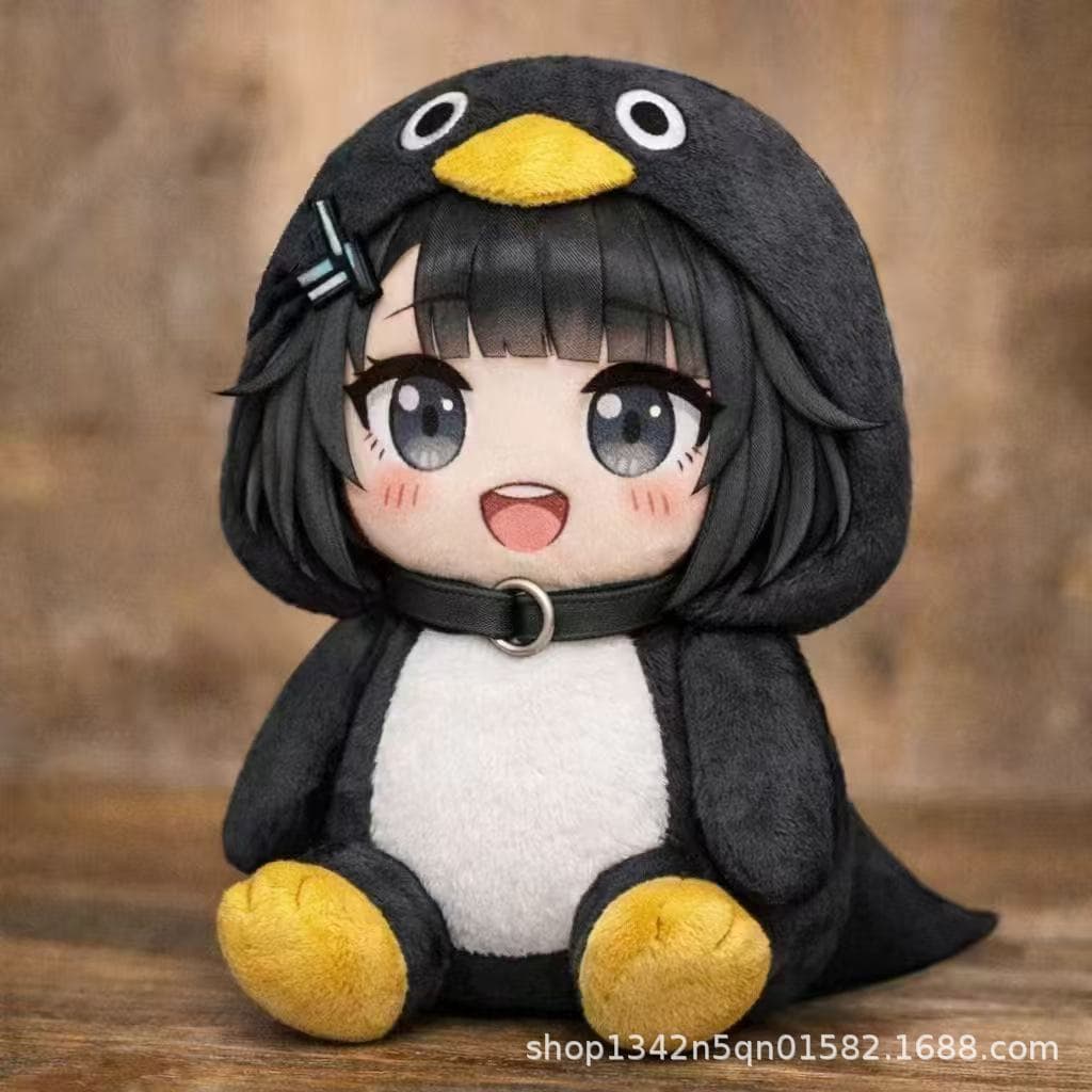 Brinquedo de pelúcia Gugu Doll Gaga 28cm Pequeno Pinguim Administrador do Fim do Mundo 6PVO