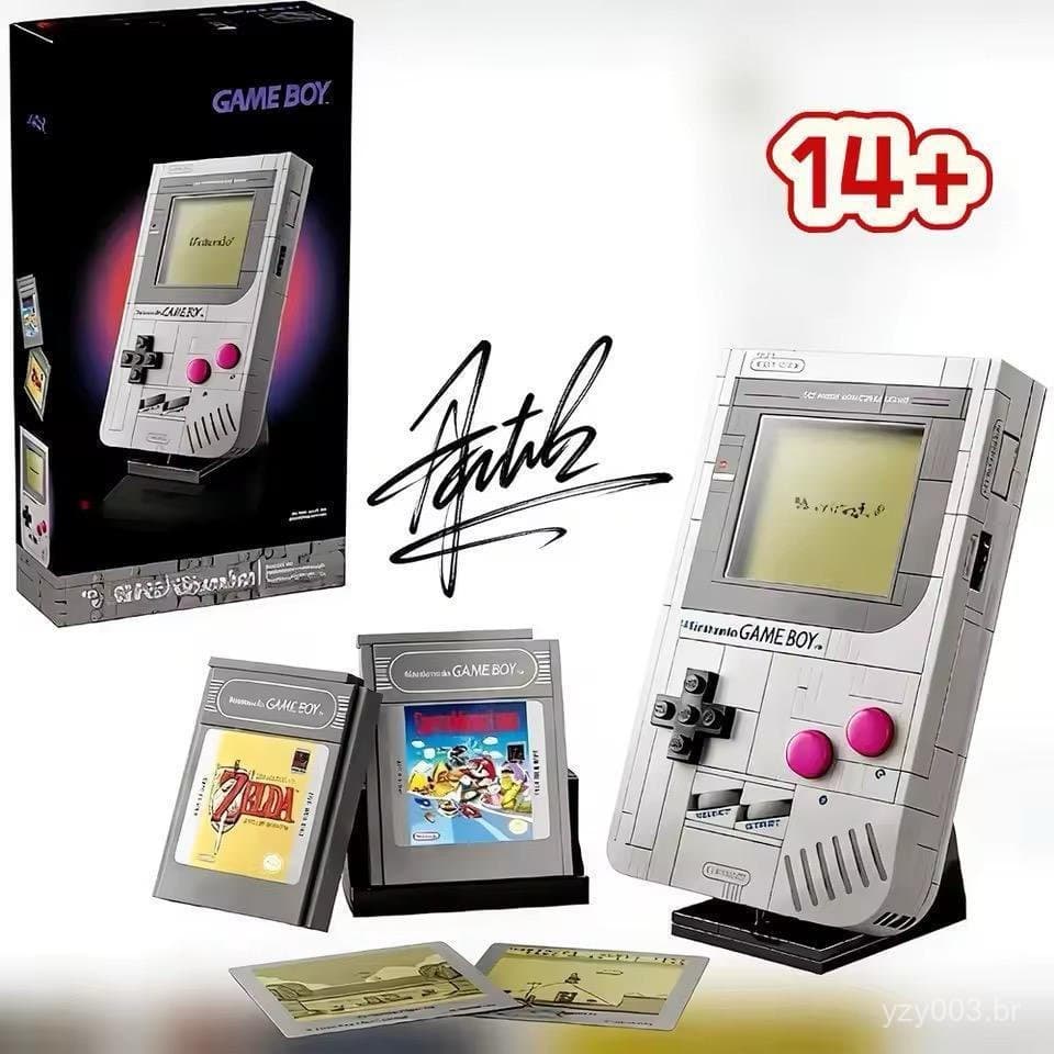 Blocos de Montar Lego Game Boy 421 Peças Com Manual de Montagem **SEM CAIXA**