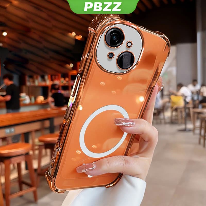 Capa Para tecno spark go 2025 1 pop 9 1S De Telefone À Provadesign Estético Transparen