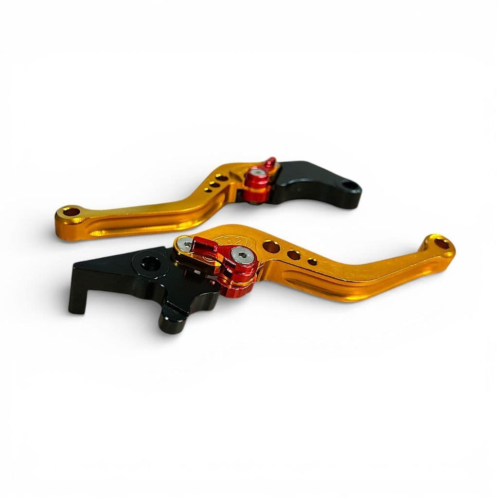Par Manete Regulável Dourado Honda CBR500R CB500F CB500X CBR250R