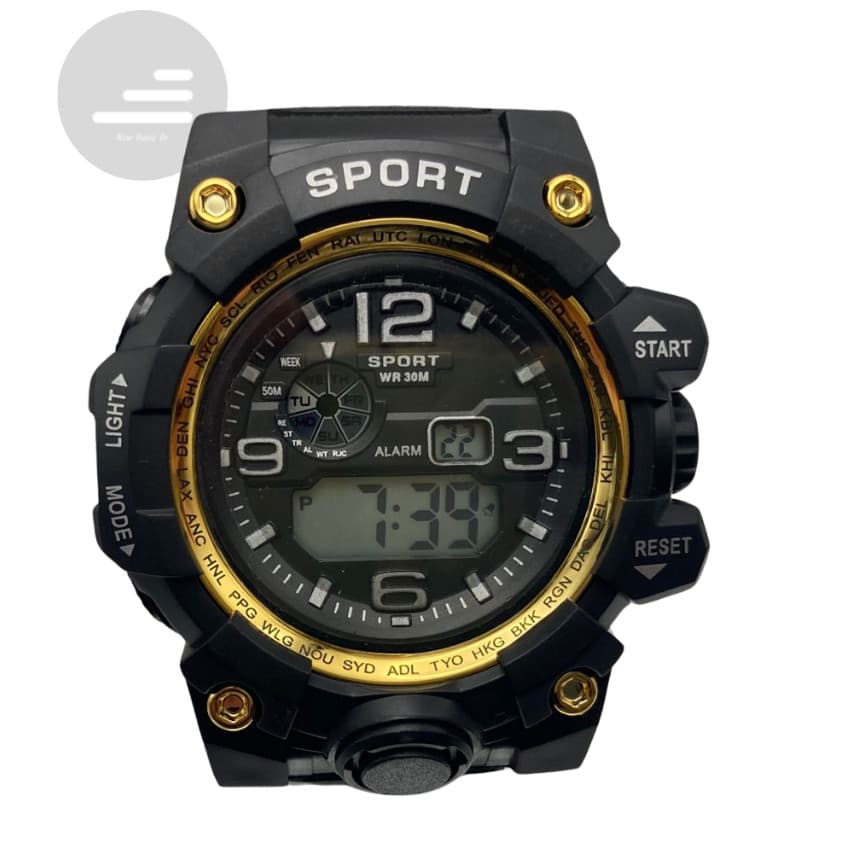 Conjunto Relógio Masculino  C SHOK Digital Cores Variadas