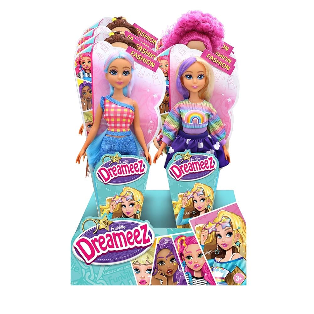 Boneca Dreameez Fashionista Doll Sortida 32cm Multikids Com Acessórios Infantil
