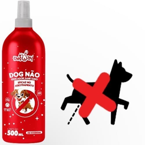 Repelente Xixi Não Pode 500ml para Cães - Afasta o Cachorro de Móveis e Locais Indesejados