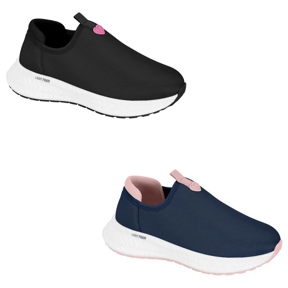 Tênis Infantil Molekinha Slip On Calce Fácil Macio