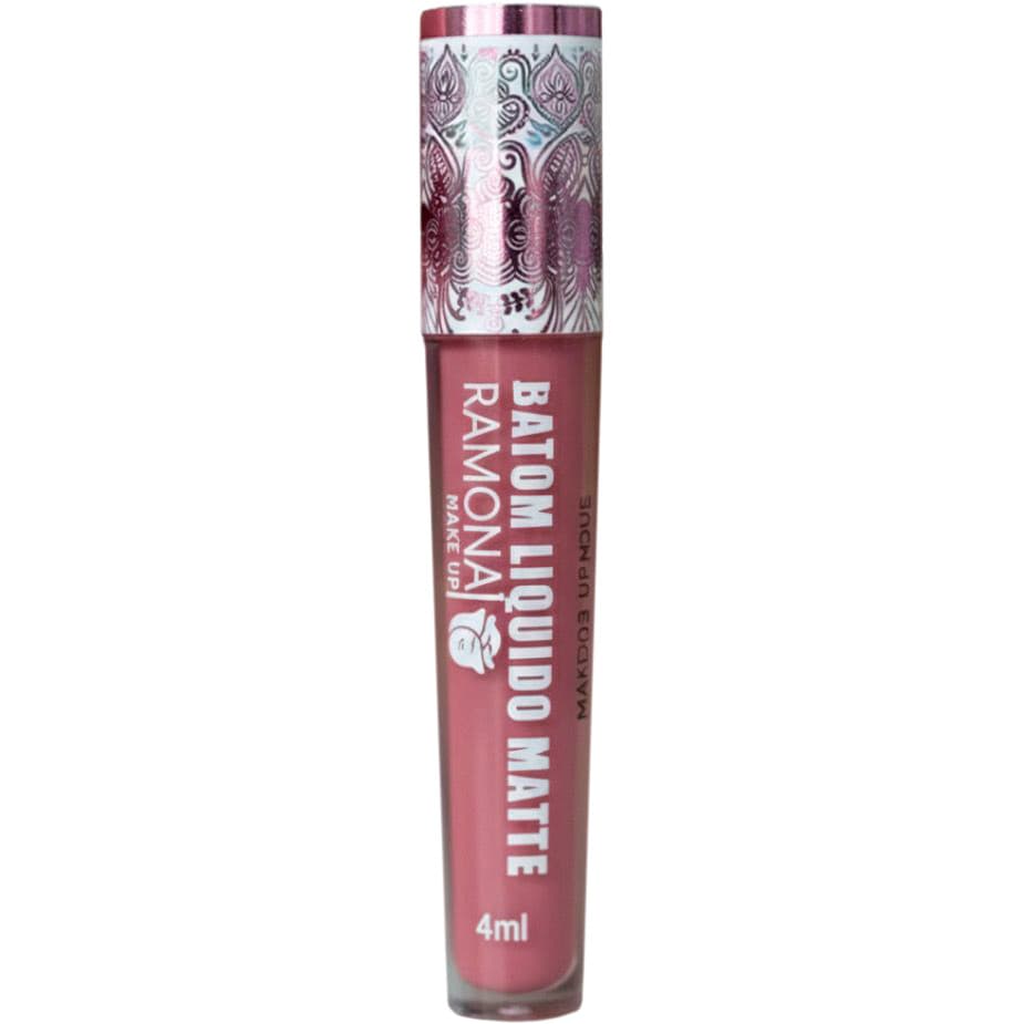 Batom Líquido Matte Cor Meu Nude 03 4ml - Ramona Make Up