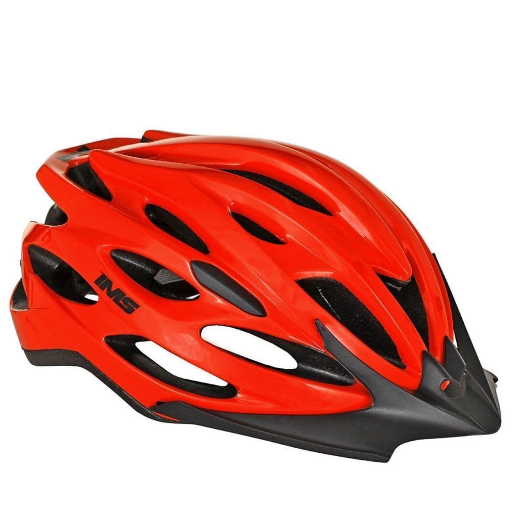 Capacete de Ciclismo IMS Racing Elite Vermelho