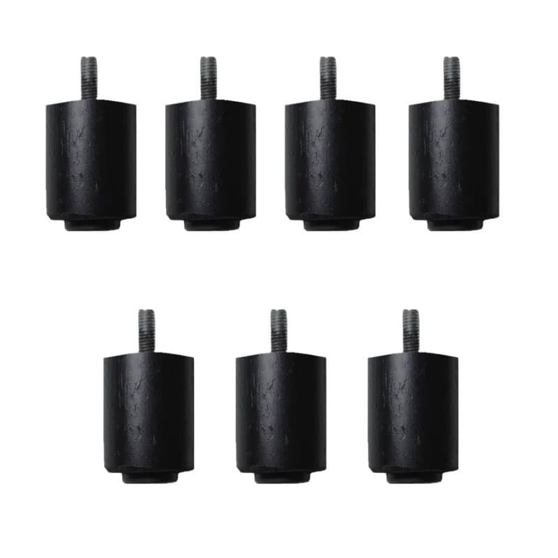 Pezinho Para Cama Box Casal Kit 60 Unidades Pé Pes para móveis 5cm Casal Solteiro