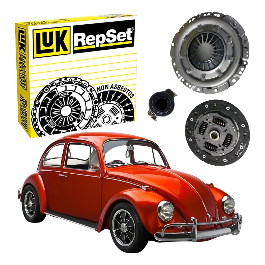 Kit Embreagem Kombi Fusca Brasilia 1600 1500 620302800 Luk