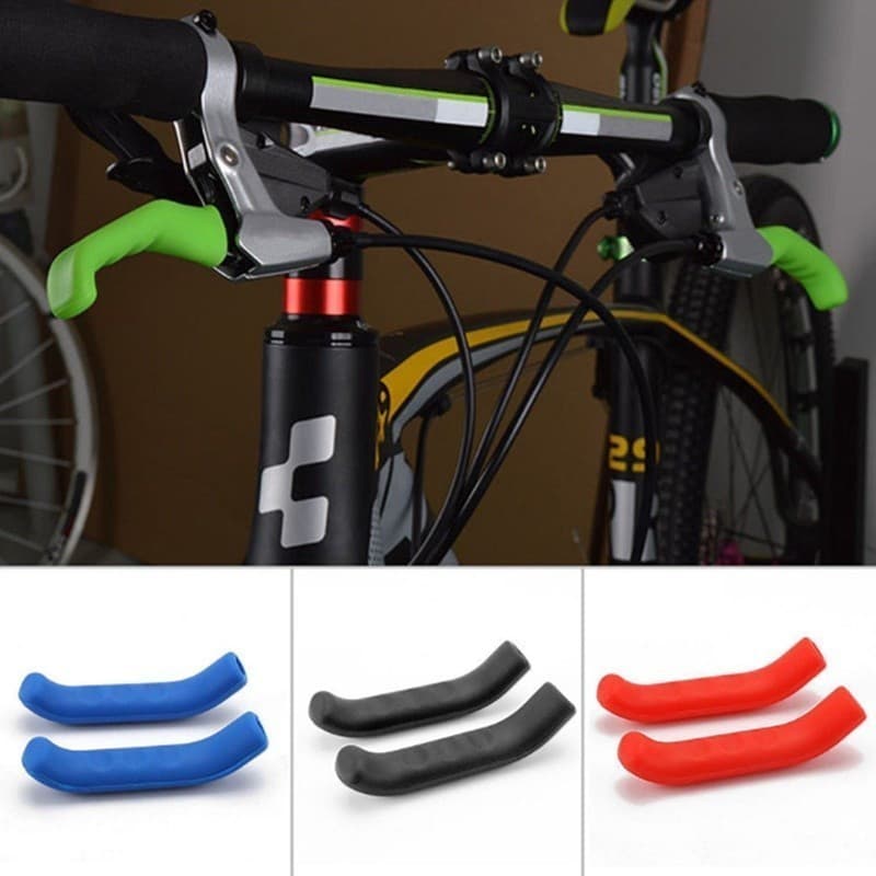 1 Par De Capa Para Alavanca De Freio De Bicicleta , Manga De Proteção Mountain Bike , Gel De Silicone Alça * -