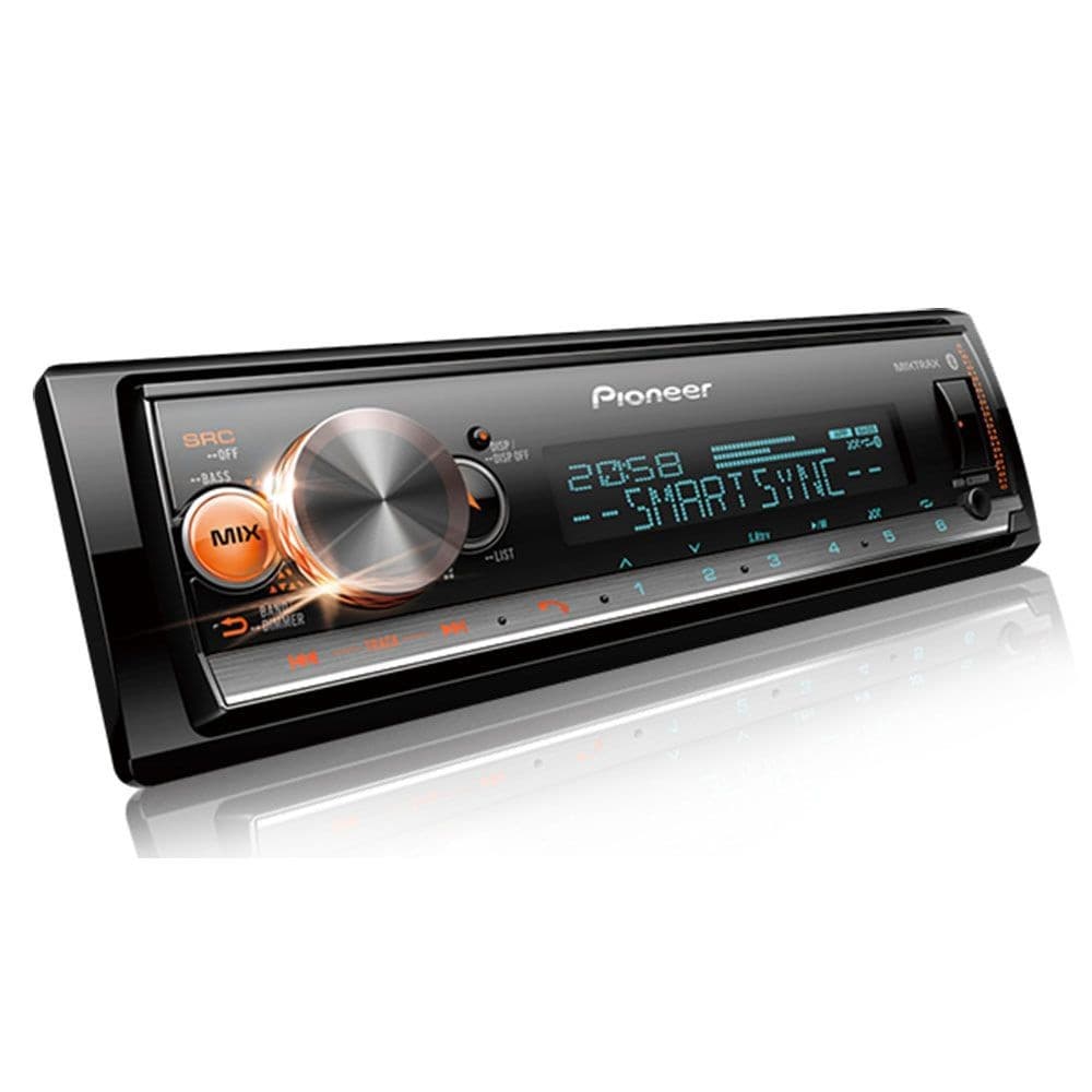Som automotivo Pioneer com USB e bluetooth MVH X3000BR