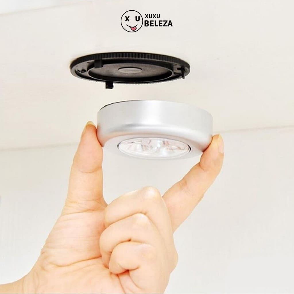 LUZ DE LED Adesiva Touch de Pilha de Segurança Portátil para Armário/Carro
