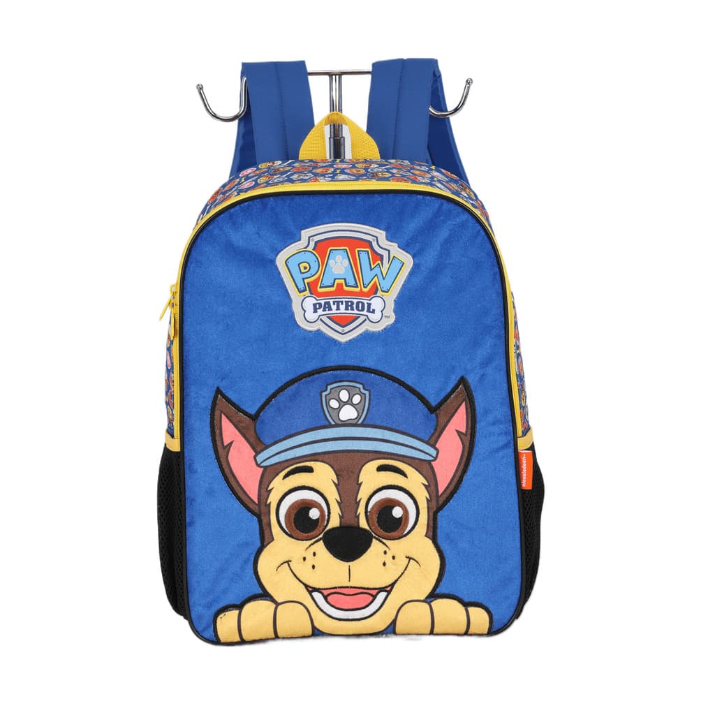 Mochila Infantil Chase Patrulha Canina Azul - MAXLOG