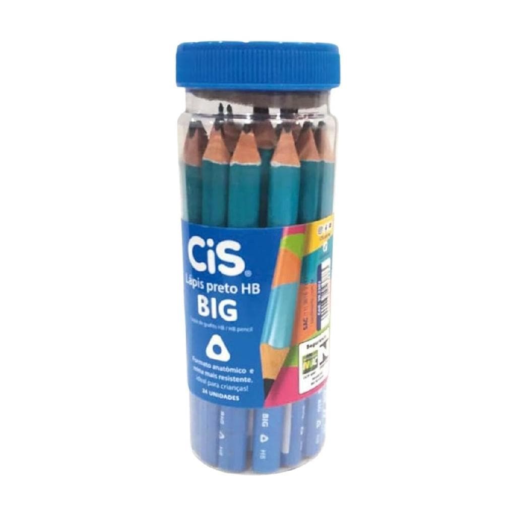 Lapis De Escrever Jumbo Infantil Cis Com 24un