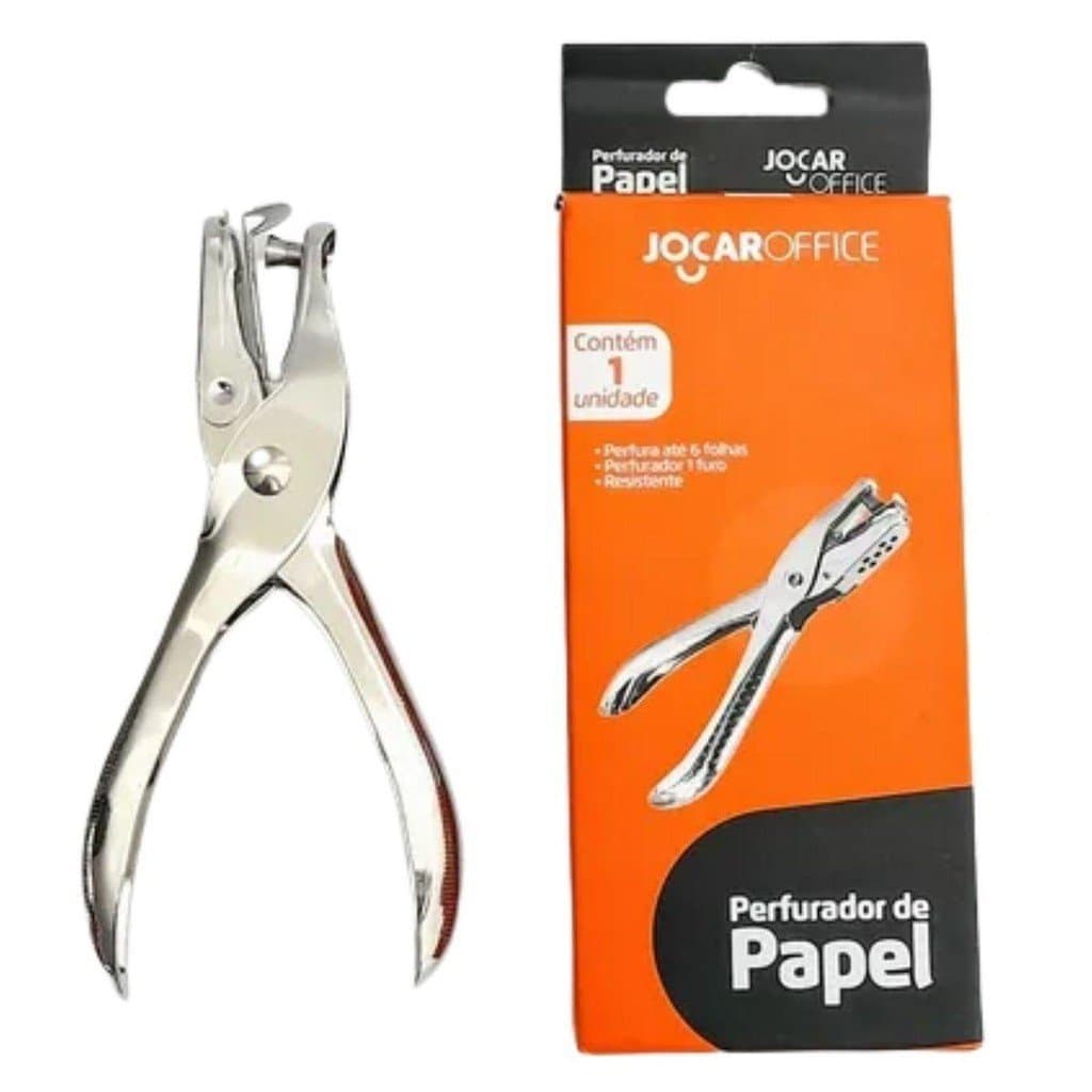 Perfurador de papel 1 furo - Jocar Office