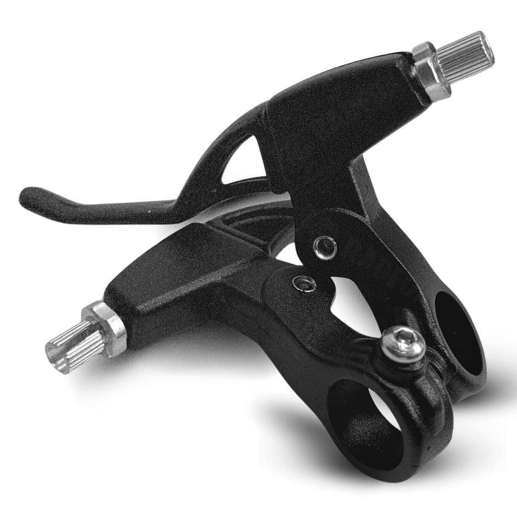 Manete Maçaneta Freio VBrake RadFox Alumínio Preto Bicicleta
