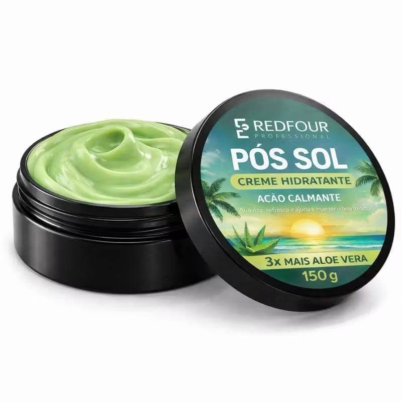 Creme Pós Sol Hidratante Redfour 150g – Ação Calmante com Aloe Vera