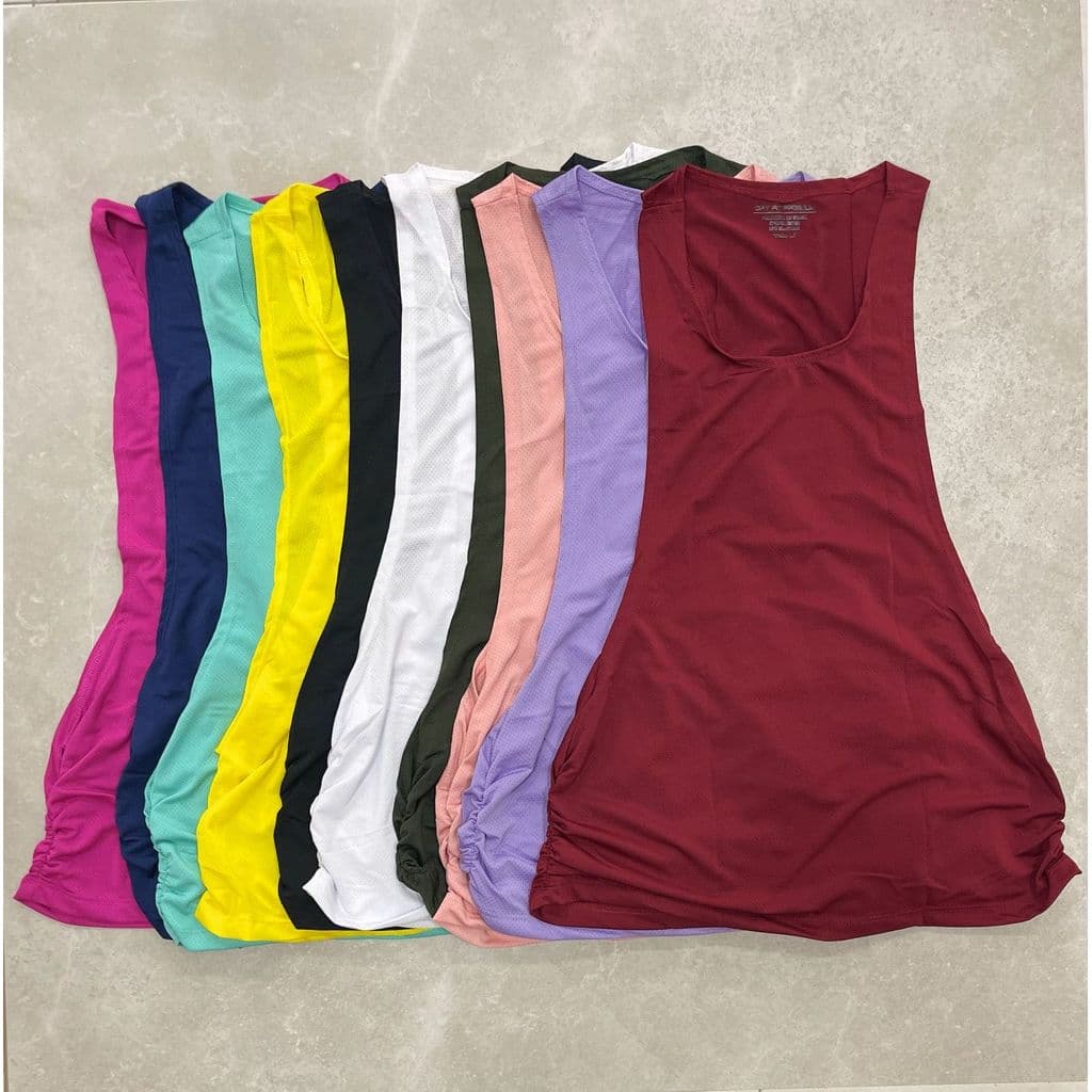 Camiseta Regata Dry Fit Premium Feminina Esportiva Poliéster