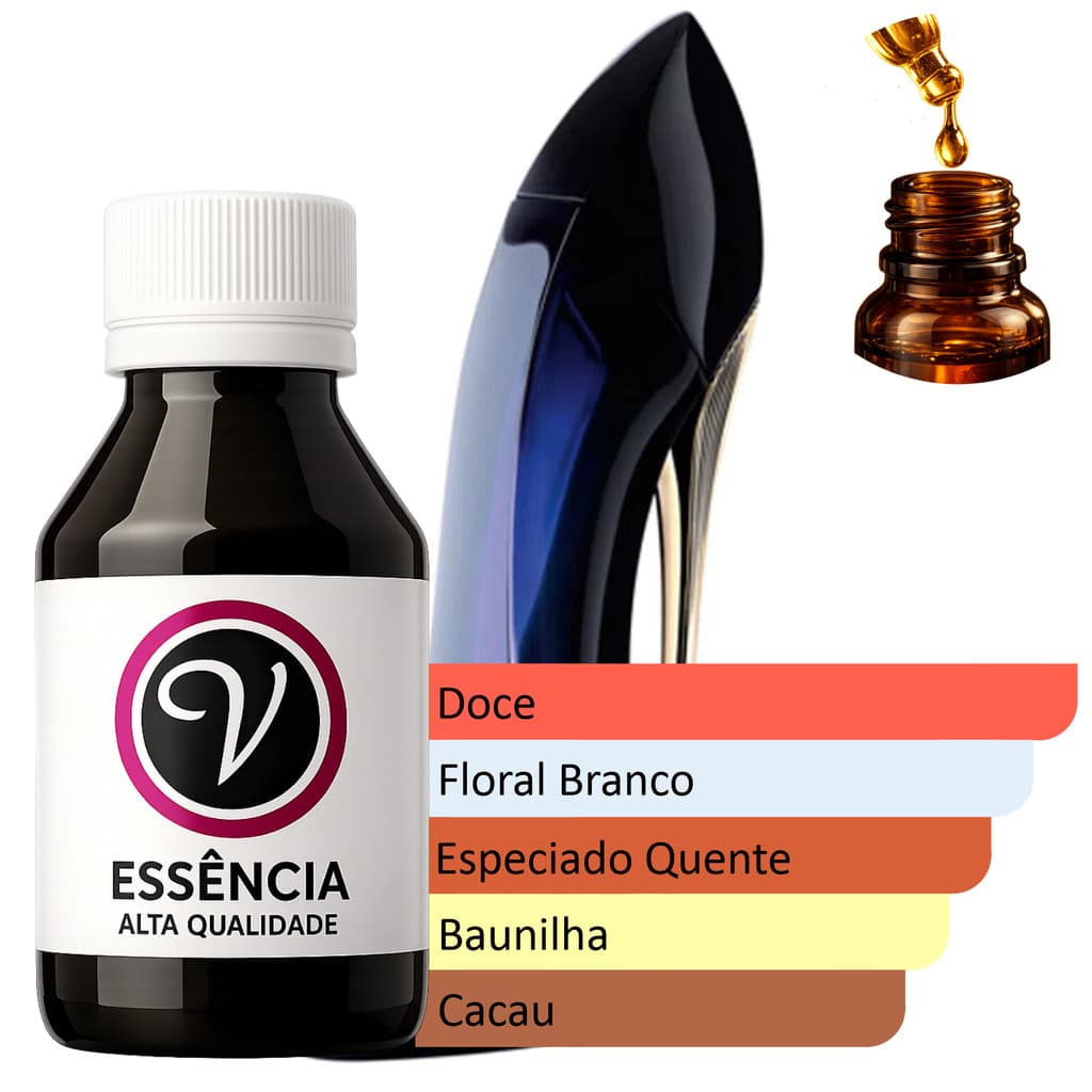 Essência ÓLEO Premium para Perfume Body Creme - GOGIRL
