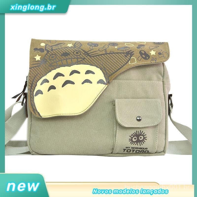 [Saco De Lona Para Mensageiro Anime Vizinho Totoro Top Handle Shoulder Bag Cosplay COD