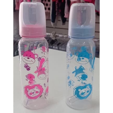 Mamadeira 240ml Bico Macio Redondo New baby