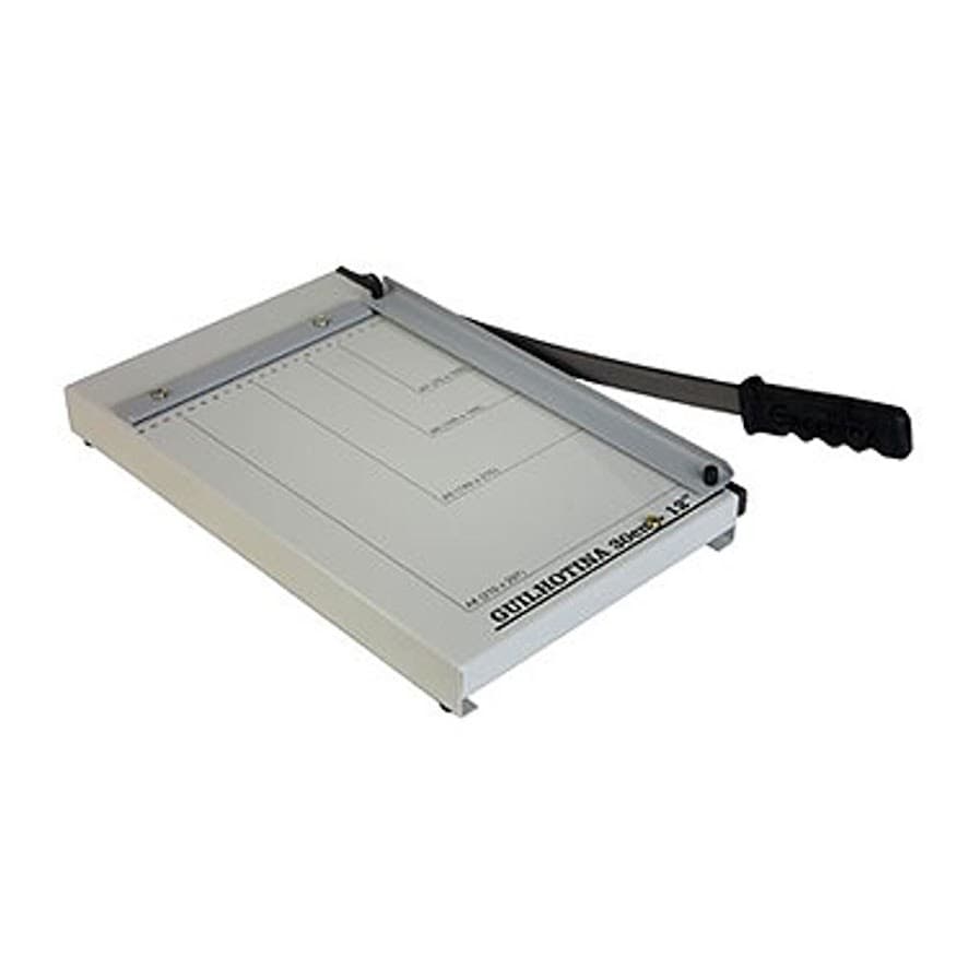 Guilhotina Refiladora Fac茫o Mesa 30Cm A4 Capacidade 20Folhas