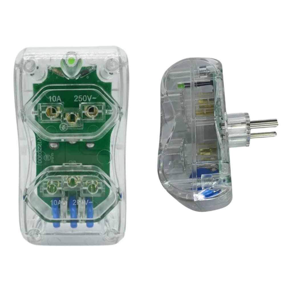 Protetor Anti-raios 2 Tomadas 10a Para Pc Geladeira Freezer