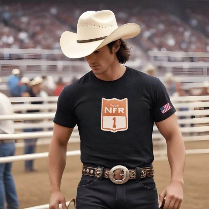 Camiseta 100% Masculina Wrangler Country Camisa Algodão Unissex Estilo Rodeio