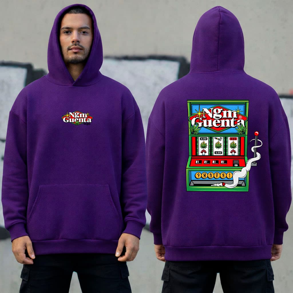 Moletom Canguru Chronic NGM Guenta 100% Algodão Unissex Moda Inverno Coleção Streetwear Envio Rápido