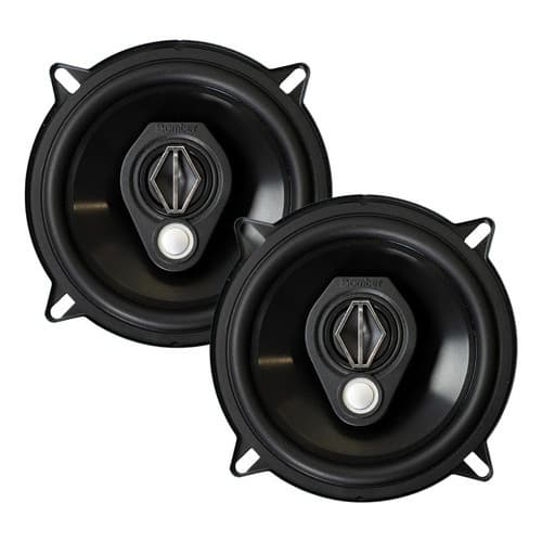 Kit Bbr 5 Pol Par Alto Falante Bomber 120w Rms 4 Ohms Preto