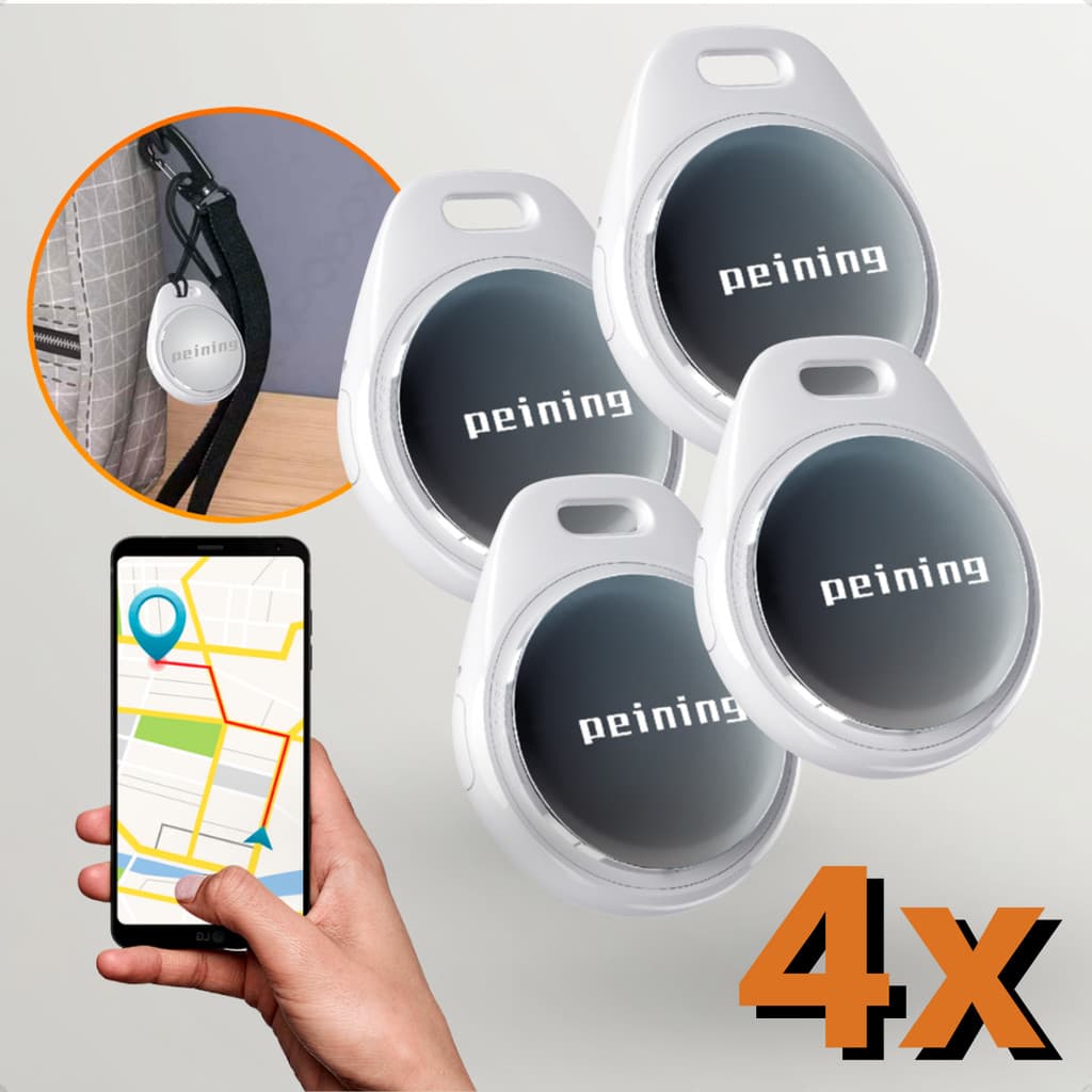 Kit 4 Tag Localizador Rastreador Smart Para IOS Com Alto Falante