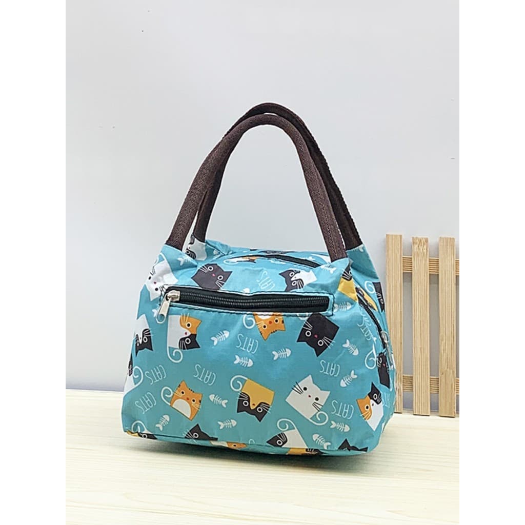 Multi-zíper senhoras bolsa Oxford pano mamãe mão-transporte pequeno saco de pano luz feminina Outing mamãe bolsa