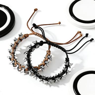 Pulseira de liga metálica estilo dark, com design de osso de dragão, simples e ajustável em tamanho.
