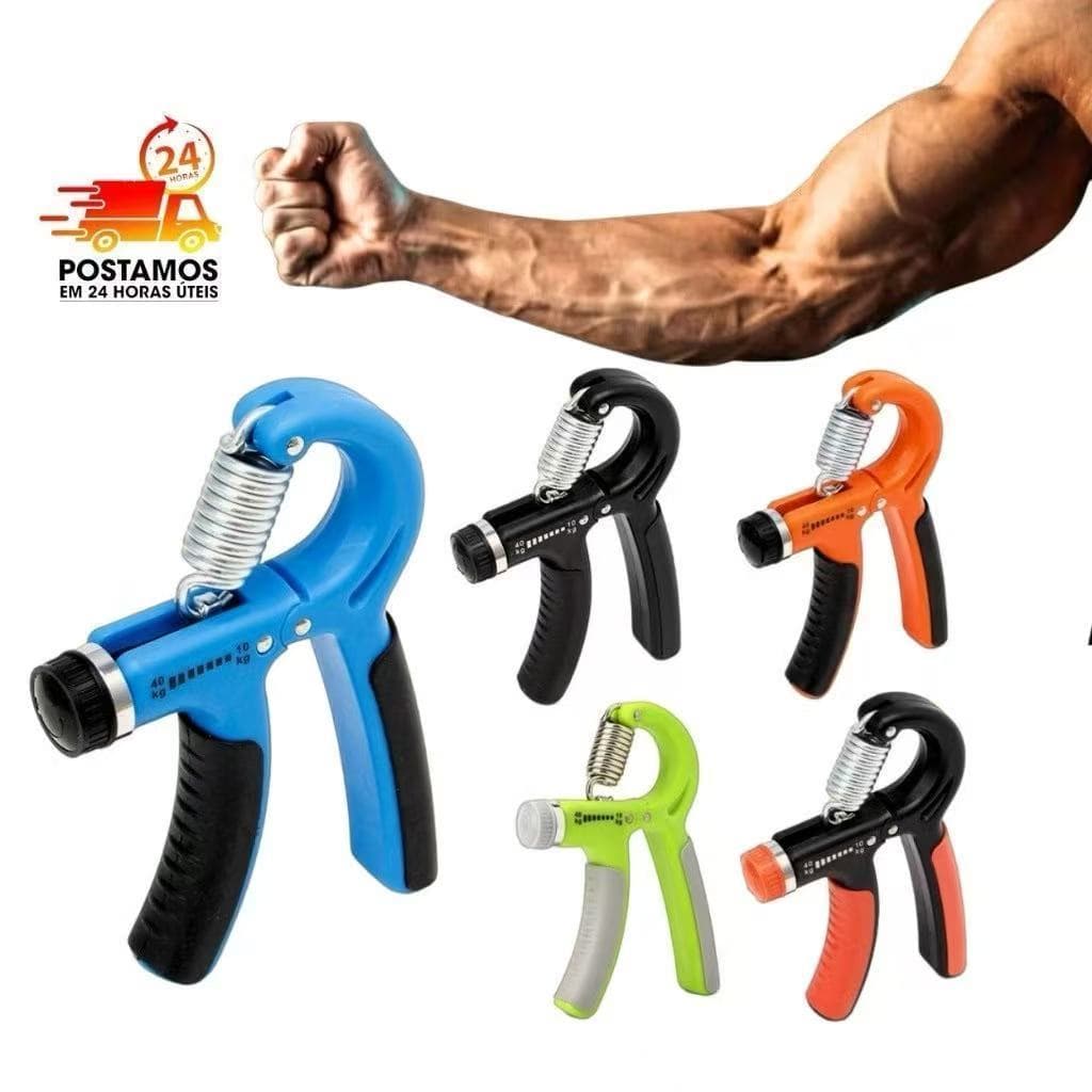 Hand Grip Flexor De Punho Com Mola Ajustável Antebraço Mãos