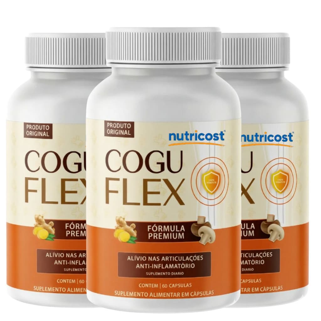 3 Coguflex 60 caps - Suplemento Alimentar