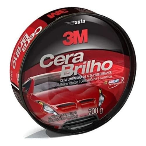 Cera Automotiva 3m Pasta 200g Proteção Brilho Intenso Carnaú