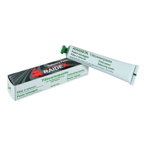 Tinta Para Tatuadeira Cor Verde 60 Gr. - Raidex (bisnaga)