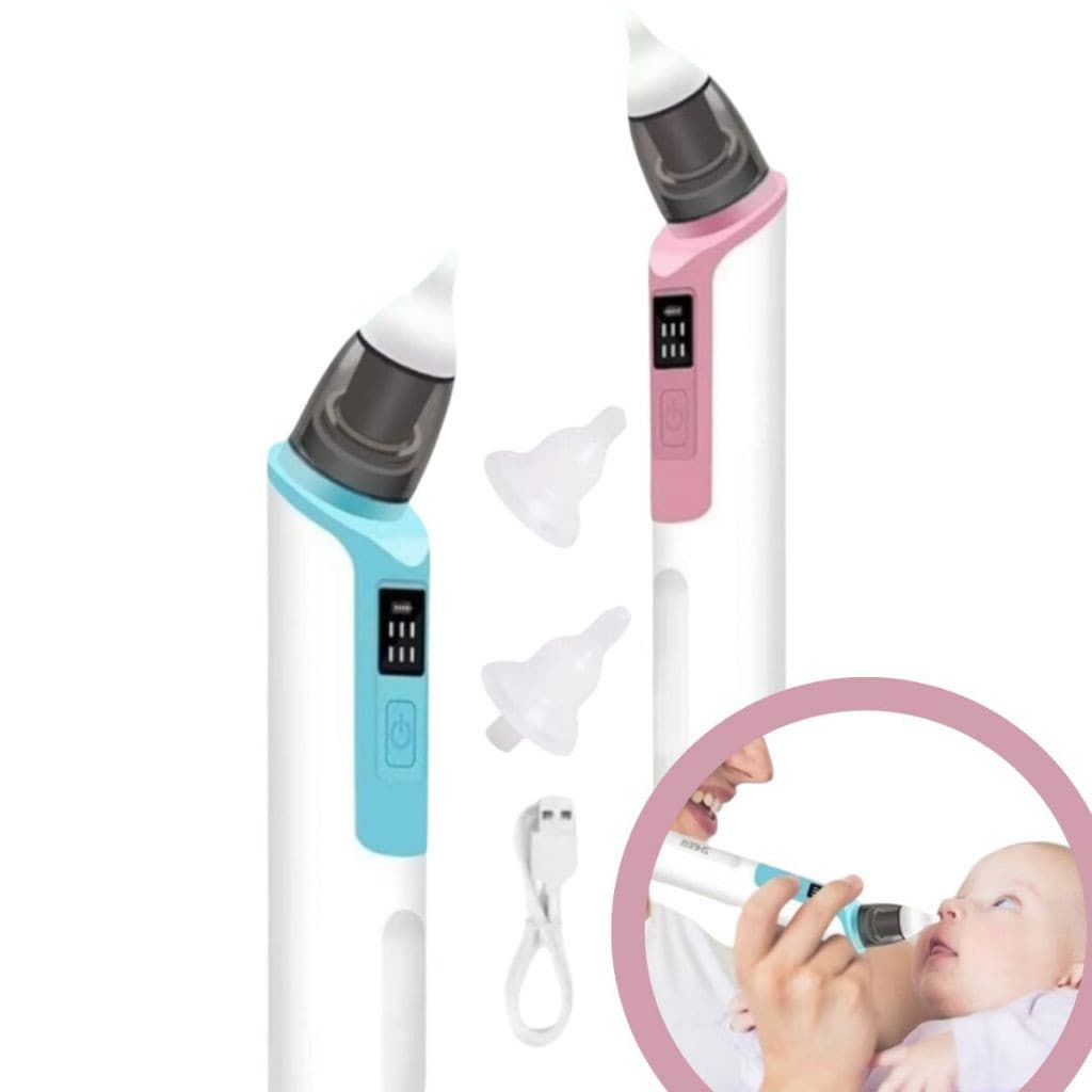 Aspirador Nasal Bebê Elétrico Recarregável Limpeza Nariz Usb