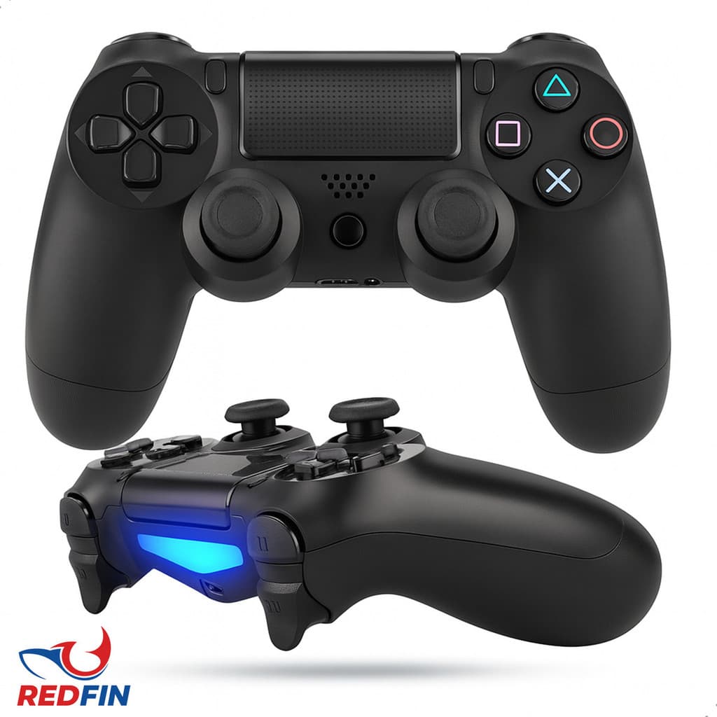 Controle Sem Fio Para Ps Pc Bluetooth Touchpad Vibração Dupla