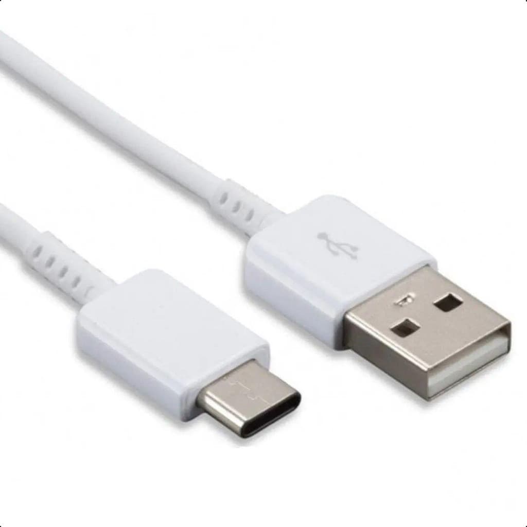Cabo Original Samsung Usb - C Branco 80cm Nova