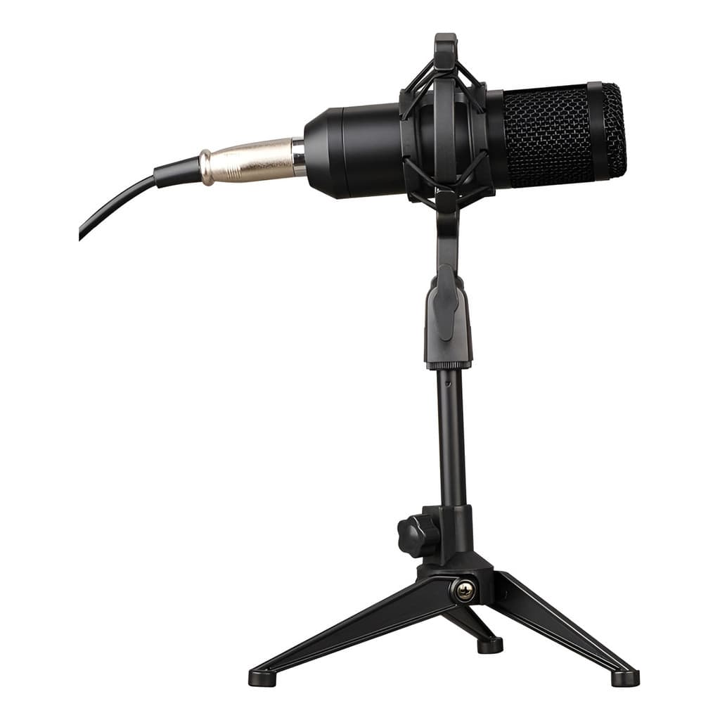 Microfone Satellite para PC e Estúdio – Ideal para Streaming, Podcast e Home Office