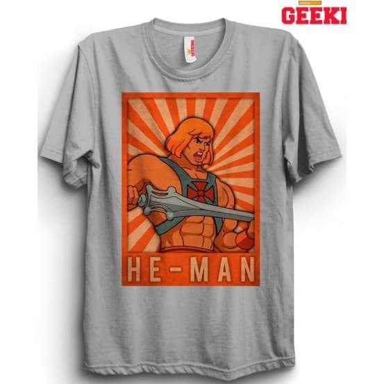 Camiseta Unissex Algodão He-Man DesenhoMAYC
