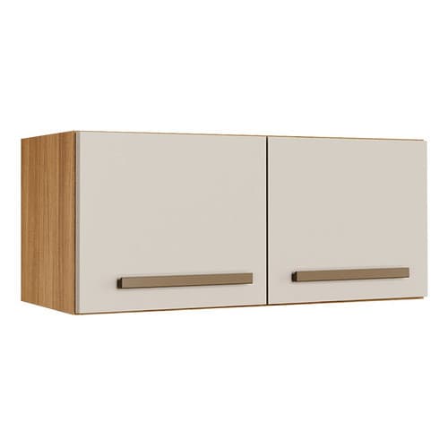 Armário Aéreo 2 Portas Cozinha Kit Fixação Resistente