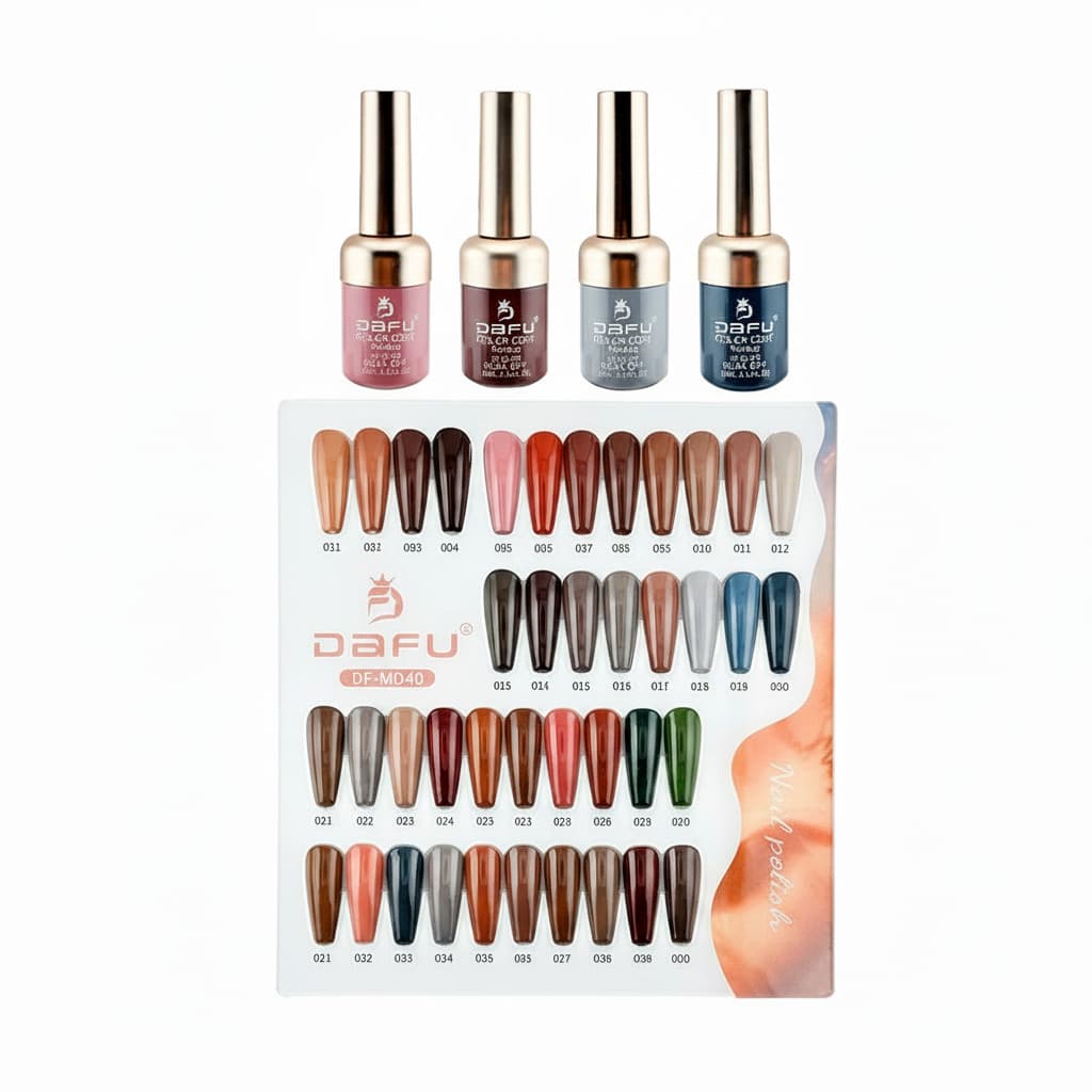 Esmaltes em Gel Dafu Coleção Nevada 10 ml – Cores Sofisticadas, Secagem UV/LED e Acabamento Profissional
