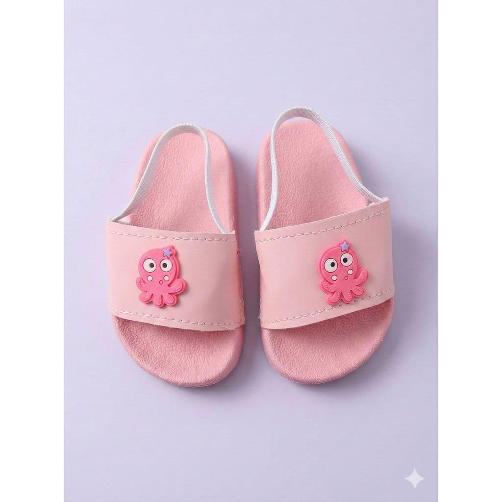 Chinelo Slide Bebê Fofo Polvo Novidade Escolar Confortável 16ao25
