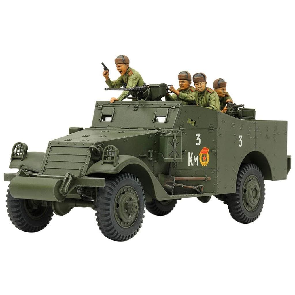 TAMIYA 135 Série Miniatura Militar No363 M3A1 Carro Escoteiro Modelo de Plástico 35363