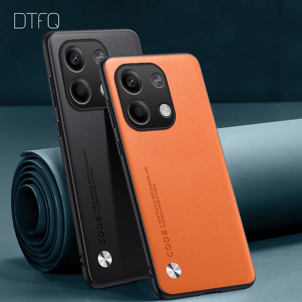 Capa De Couro De Luxo Caso De Telefone para Redmi Note 13 Pro 4G / Redmi Note 13 4G