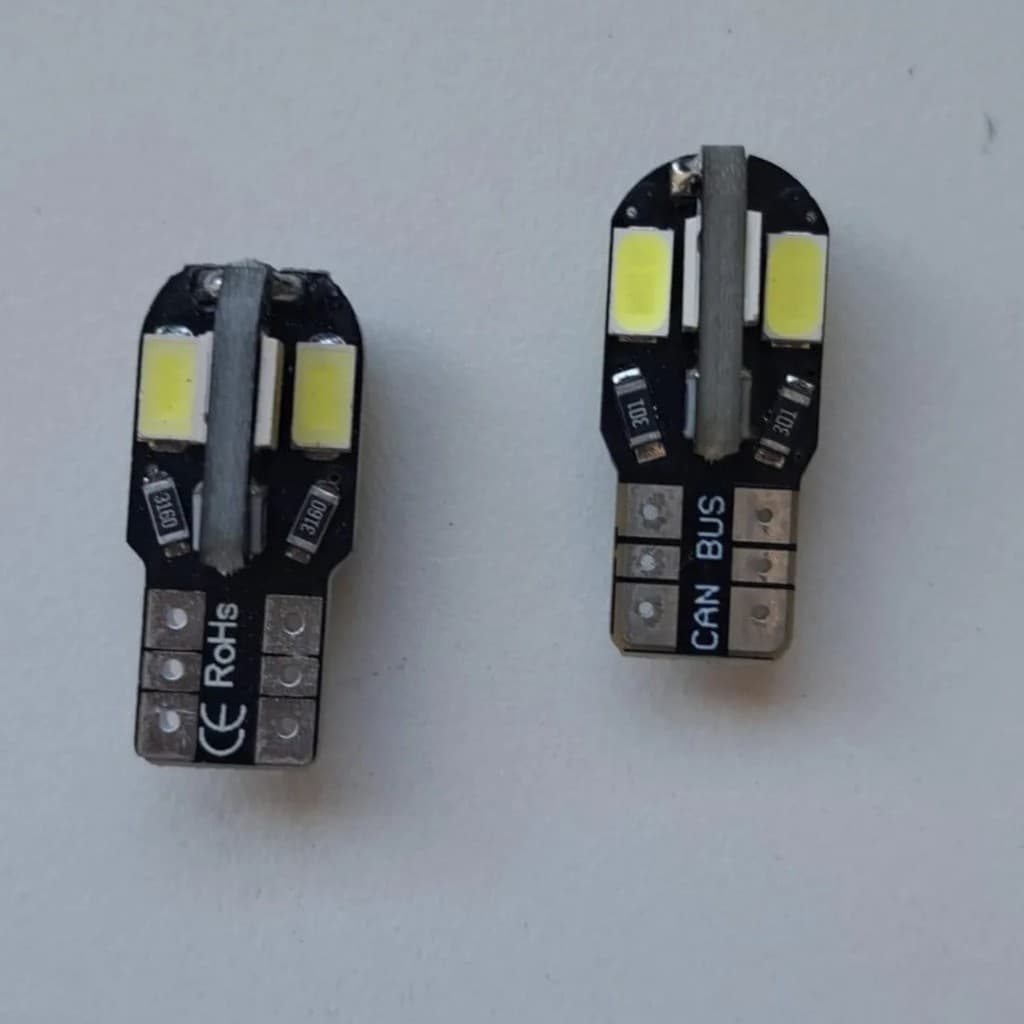 Kit Led Interior Premium Virtus Gts - Canbus T10 Branco Branco-frio