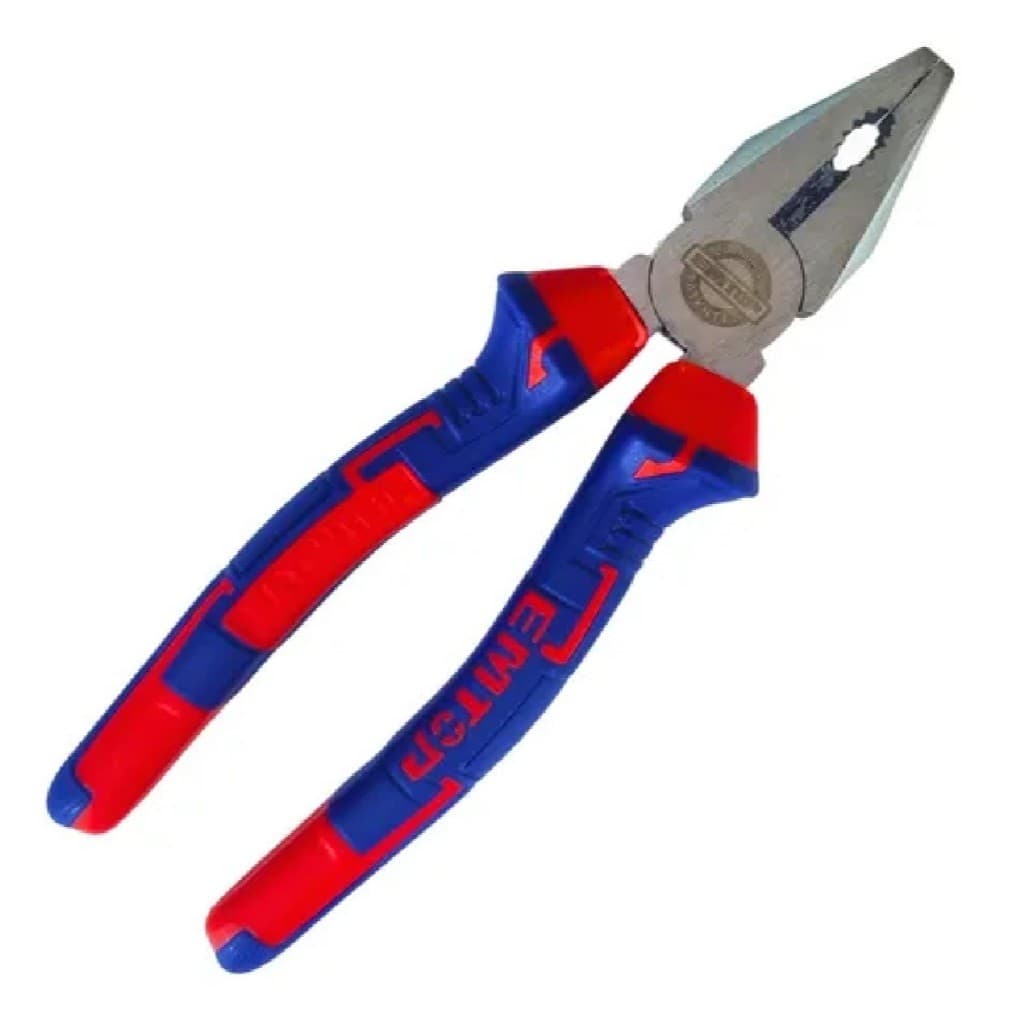 Alicate Universal 8 Pvc Emborrachado Ergonomico Multifuncional Emtop